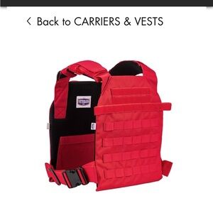 Tactical Red Vest